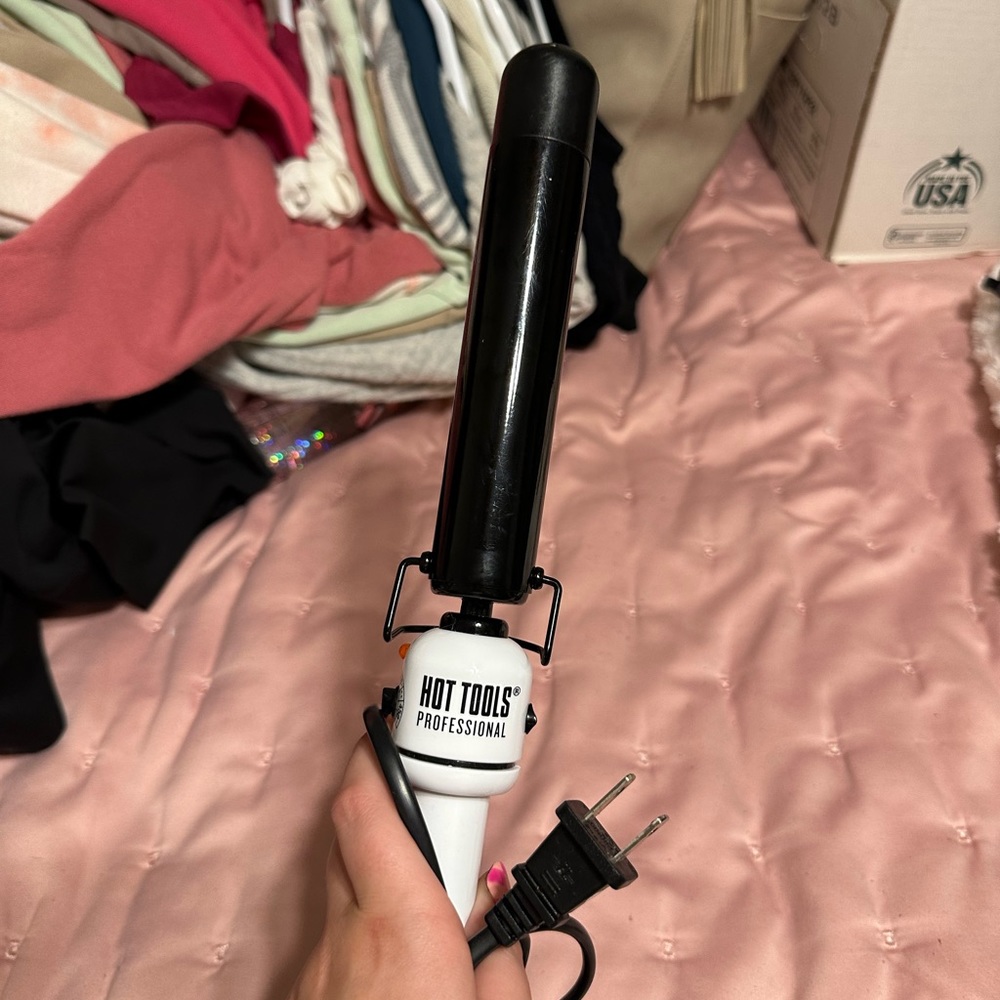 Curling wand